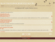 Tablet Screenshot of profmarcelomoura.blogspot.com