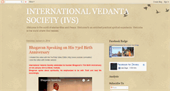 Desktop Screenshot of ivs.blogspot.com