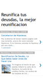 Mobile Screenshot of la-reunificacion-de-deudas.blogspot.com