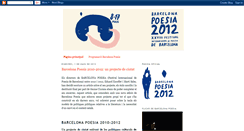 Desktop Screenshot of barcelonapoesia.blogspot.com