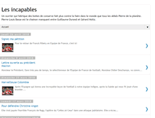 Tablet Screenshot of lesincapables.blogspot.com