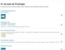 Tablet Screenshot of jornadadefisiologia2010.blogspot.com