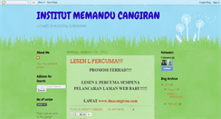 Desktop Screenshot of cangiran-ashraf.blogspot.com