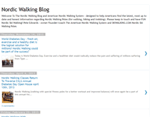 Tablet Screenshot of nordicwalkingusa.blogspot.com