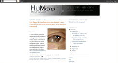 Desktop Screenshot of humodnews.blogspot.com