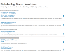 Tablet Screenshot of humodnews.blogspot.com