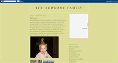 Desktop Screenshot of newsomefam.blogspot.com