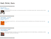 Tablet Screenshot of godchristguru.blogspot.com