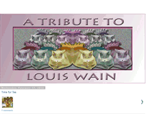 Tablet Screenshot of louiswaincats.blogspot.com