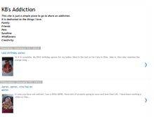 Tablet Screenshot of kbsaddiction.blogspot.com