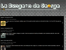 Tablet Screenshot of ladungeondegeorge.blogspot.com