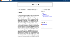 Desktop Screenshot of cabella-909.blogspot.com