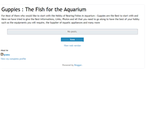 Tablet Screenshot of guppy-info.blogspot.com