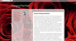 Desktop Screenshot of musingsbymissmusic.blogspot.com