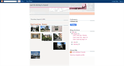 Desktop Screenshot of carl-shirleystravel.blogspot.com