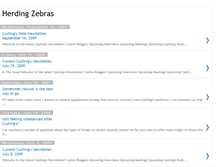 Tablet Screenshot of herdingzebras.blogspot.com