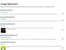 Tablet Screenshot of imagephemere.blogspot.com