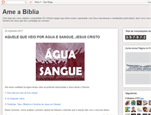 Tablet Screenshot of ameabiblia.blogspot.com