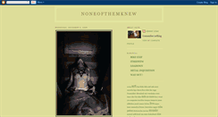 Desktop Screenshot of noneofthemknew.blogspot.com