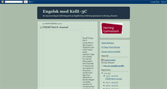 Desktop Screenshot of engelskmedkelli.blogspot.com