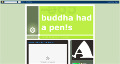 Desktop Screenshot of buddhasareasexual.blogspot.com