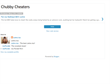 Tablet Screenshot of chubbycheaters.blogspot.com
