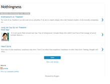 Tablet Screenshot of on-nothingness.blogspot.com