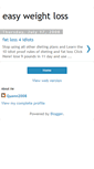 Mobile Screenshot of lossweight4idiots.blogspot.com
