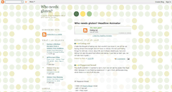 Desktop Screenshot of glutenisforchumps.blogspot.com