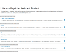 Tablet Screenshot of pastudentlife.blogspot.com