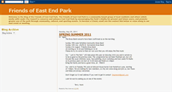 Desktop Screenshot of friendsofeastendpark.blogspot.com