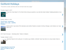 Tablet Screenshot of goworldholidays.blogspot.com