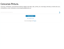 Tablet Screenshot of concursospintura.blogspot.com