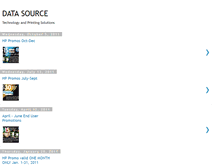 Tablet Screenshot of datasourcemedia.blogspot.com