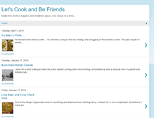 Tablet Screenshot of letscookandbefriends.blogspot.com