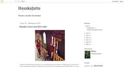 Desktop Screenshot of hauskajuttu.blogspot.com