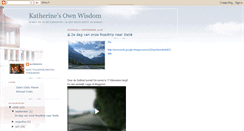 Desktop Screenshot of eigenweiss.blogspot.com