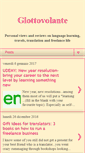 Mobile Screenshot of glottovolante.blogspot.com