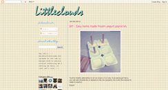 Desktop Screenshot of littlecloudsuk.blogspot.com
