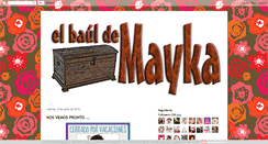 Desktop Screenshot of mayka-elbauldemayka.blogspot.com