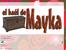 Tablet Screenshot of mayka-elbauldemayka.blogspot.com