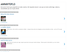 Tablet Screenshot of amparitoflo.blogspot.com