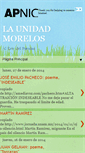 Mobile Screenshot of launidadmorelos.blogspot.com