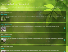 Tablet Screenshot of graviambelmediambient.blogspot.com