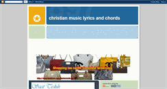 Desktop Screenshot of christian-music-lyric.blogspot.com