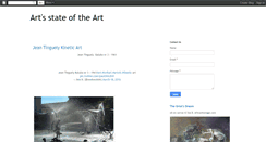 Desktop Screenshot of letatdelart.blogspot.com