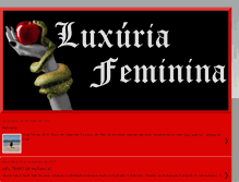 Tablet Screenshot of luxuriafeminina.blogspot.com