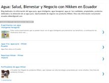 Tablet Screenshot of nikkenecuador.blogspot.com