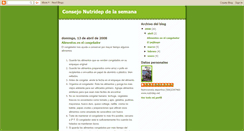 Desktop Screenshot of consejonutridep.blogspot.com