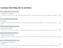 Tablet Screenshot of consejonutridep.blogspot.com